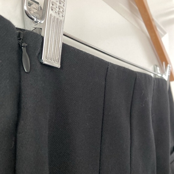 LOFT 10 High waist black ankle pants elastic waist - Picture 6 of 13